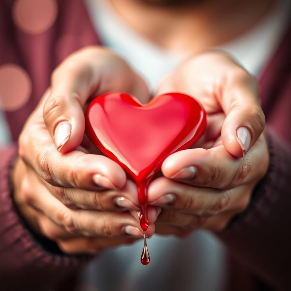Melting Heart in Gentle Hands
