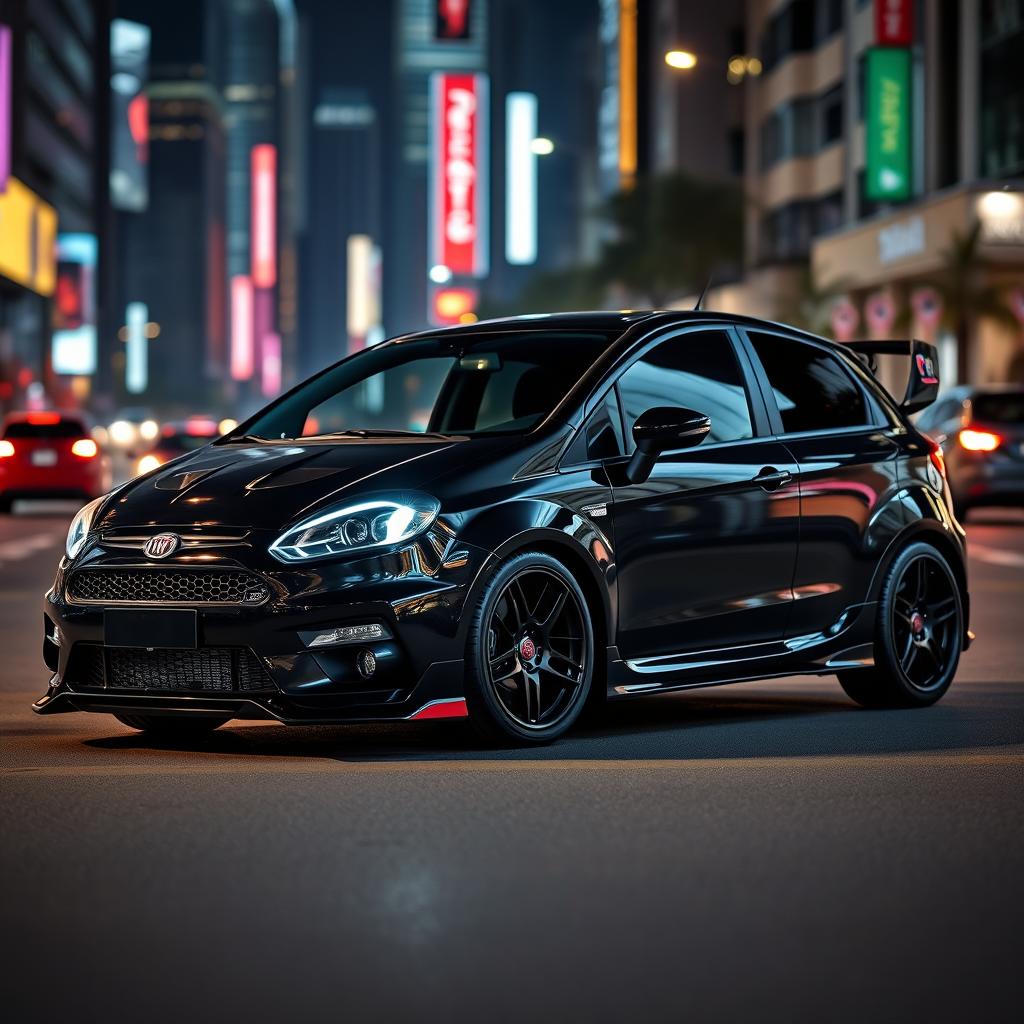 Performance Perfected: Black Fiat Bravo