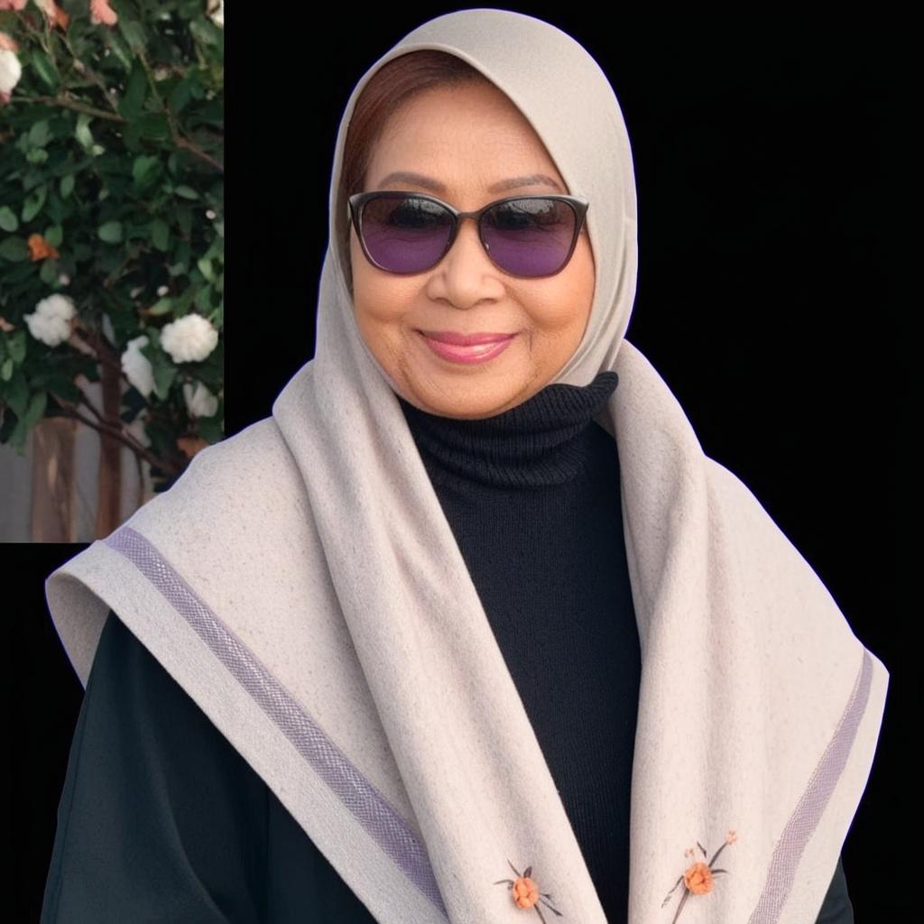 Fashionable Elegance: Joyful Style in Purple & White