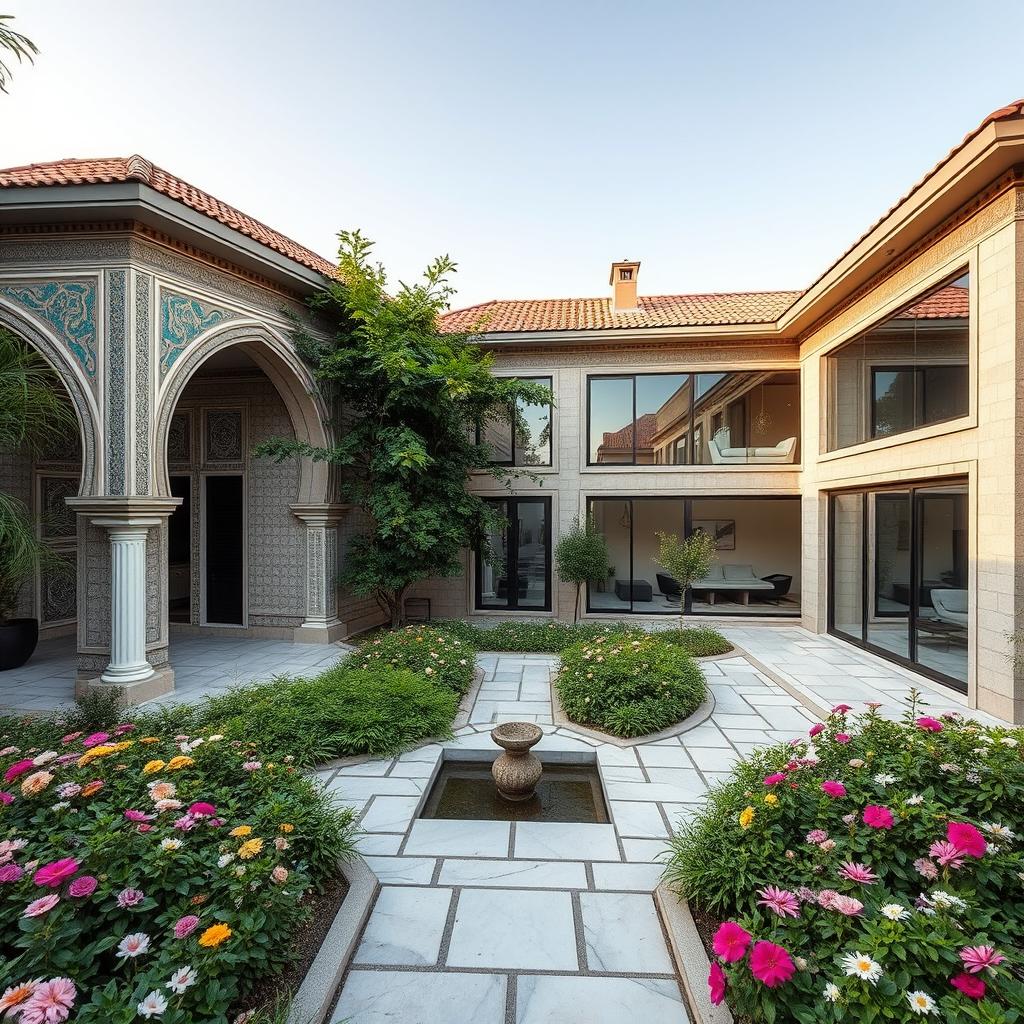 Explore the Fusion of Traditional and Modern Iranian Architecture