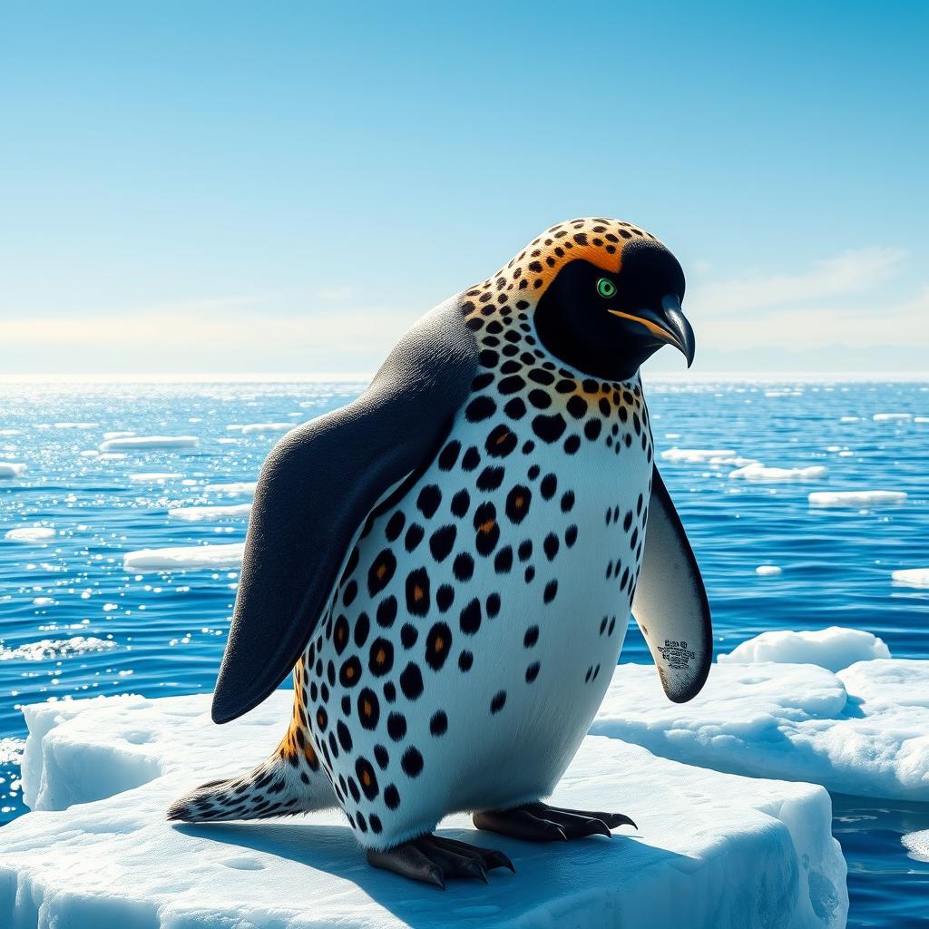 Meet the Striking Hybrid Penguin