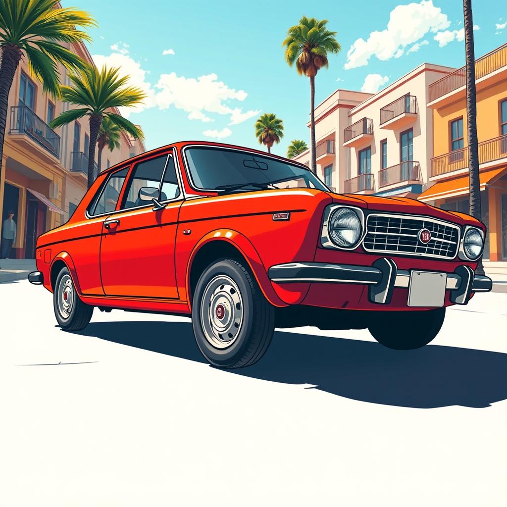 Fiat Duna: A Classic Car in the City