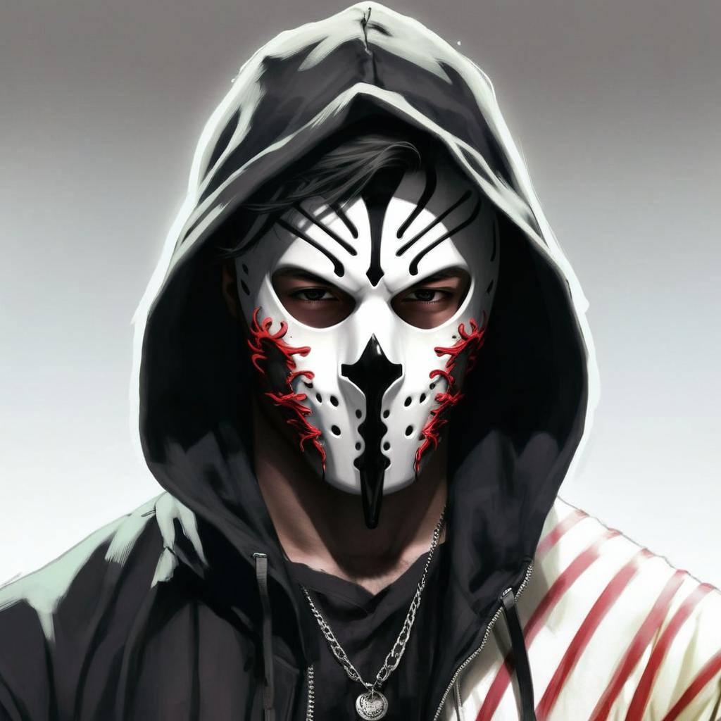 Unveil the Enigma: Mysterious Hooded Man