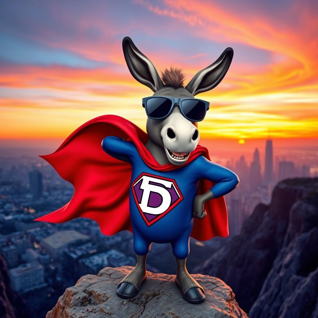 Meet the Super Donkey: Your New Hero in Town!