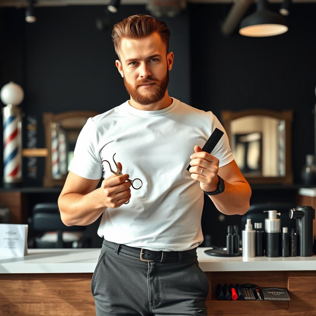 Master Your Look with the Confident Barber