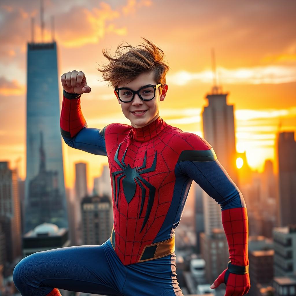 Unleash Your Inner Hero: Dynamic Spider-Man Pose