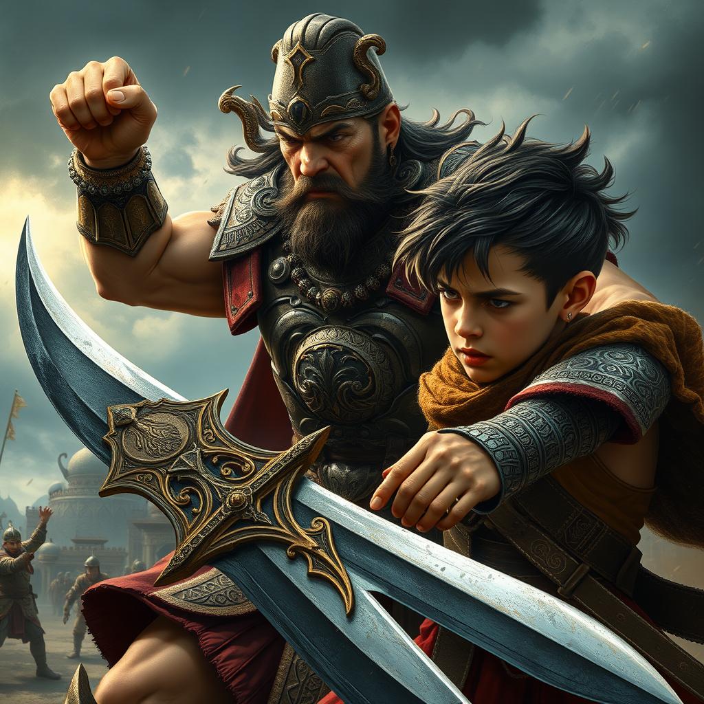 Epic Clash: Rostam vs. Sohrab