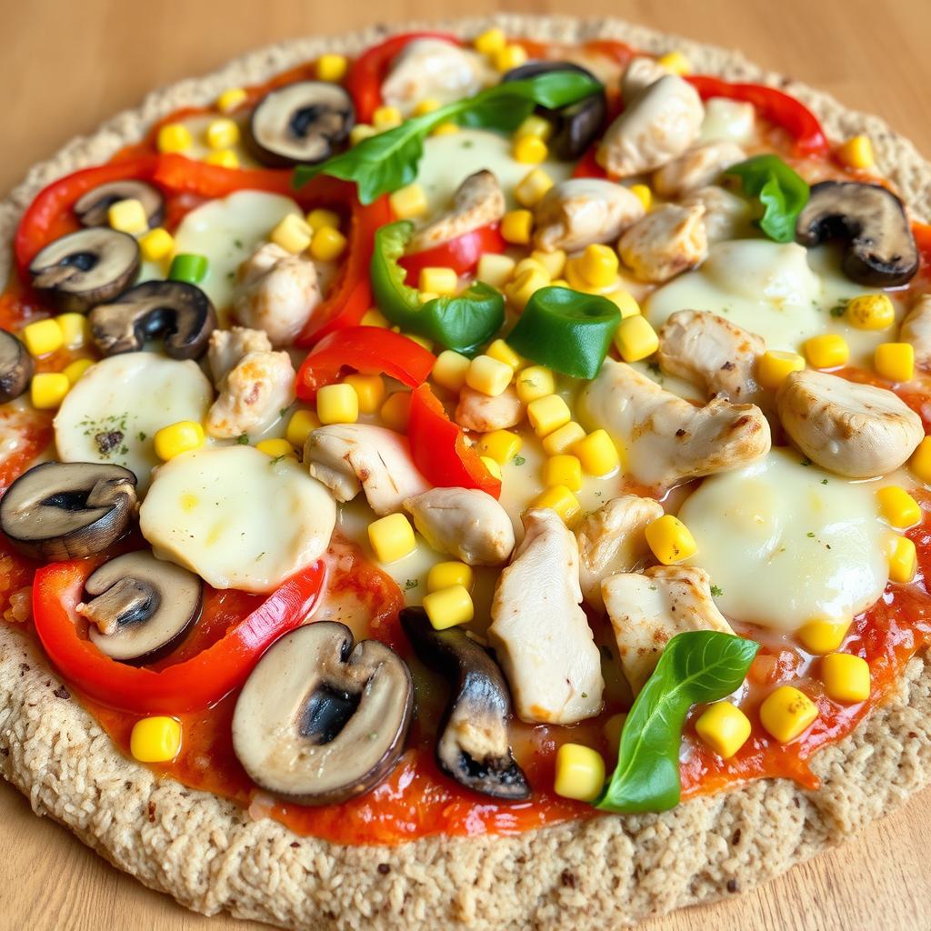 Savor the Flavor: Gourmet Pizza on Brown Rice Crust