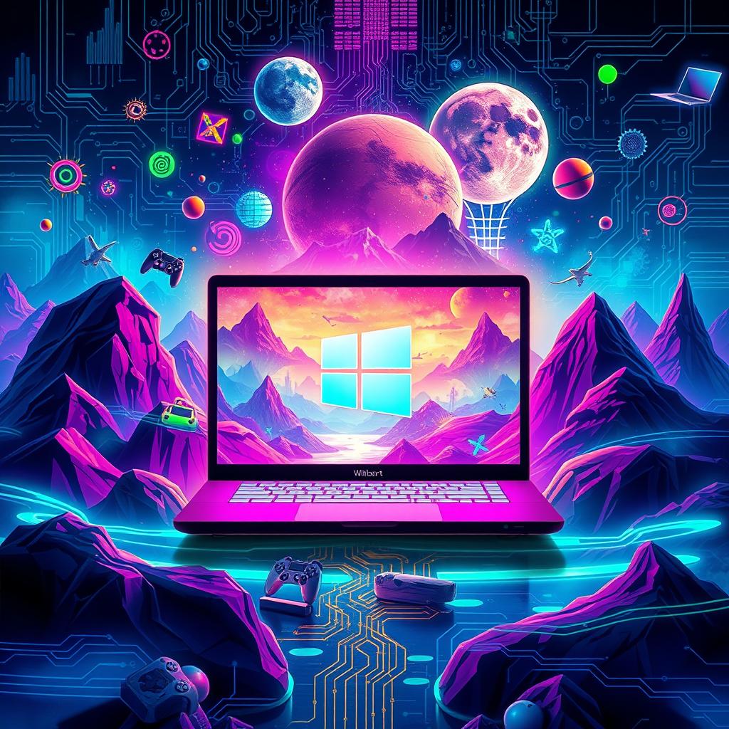 Epic Gaming Wallpaper for Windows Enthusiasts