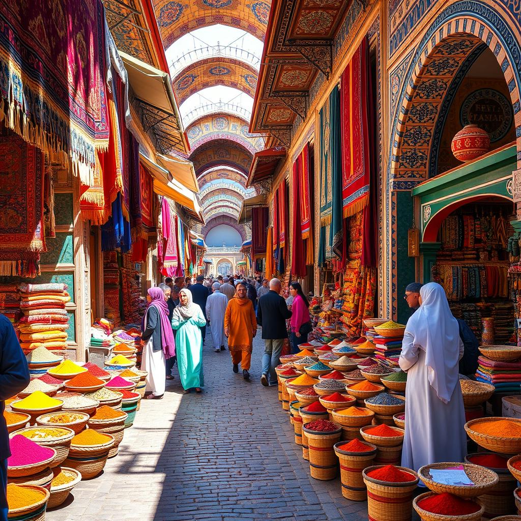Explore the Magic of a Persian Bazaar