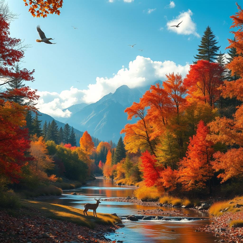 Autumn Firefall: A Kaleidoscope of Colors