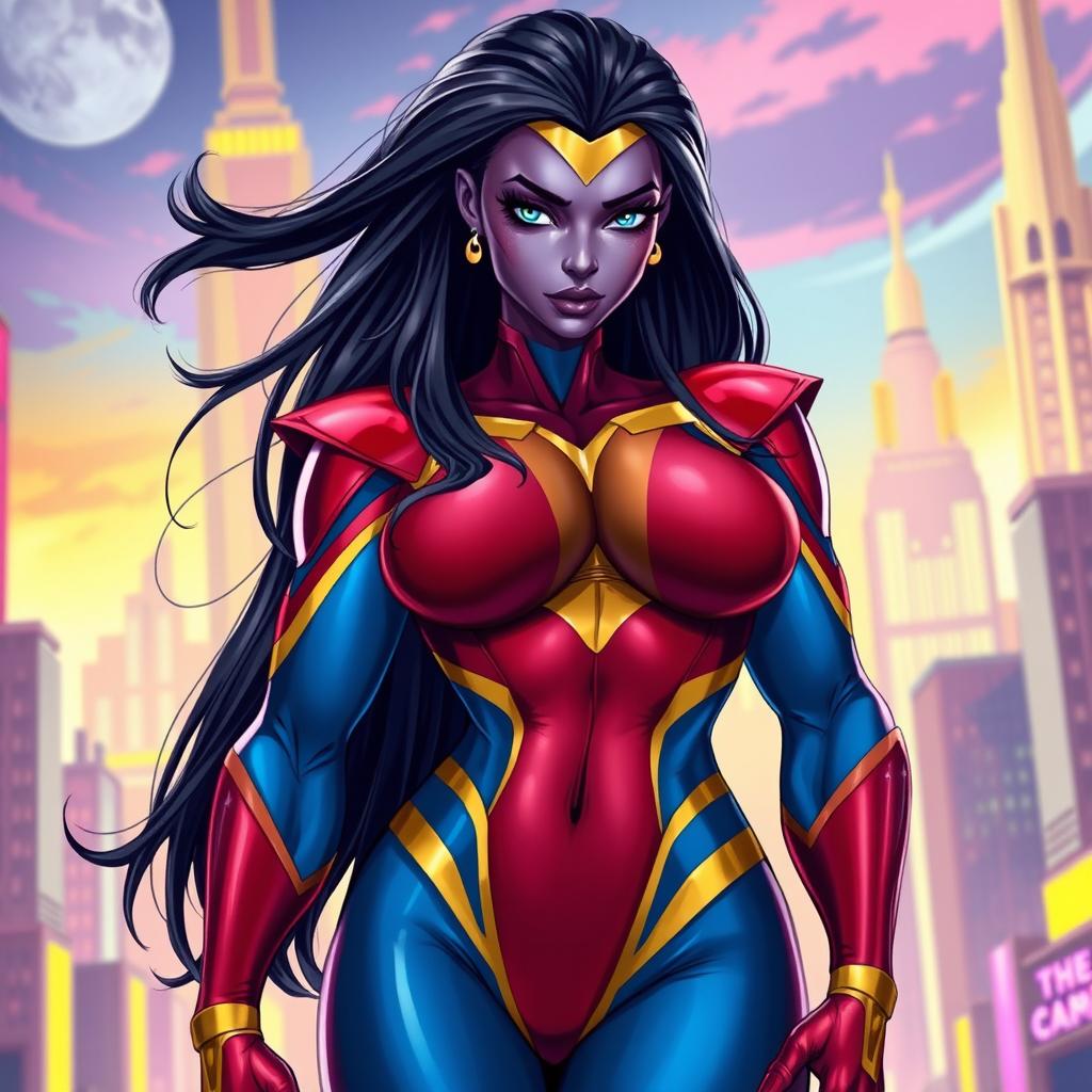 Meet the Voluptuous Strontian: A Marvel-Inspired Alien Beauty