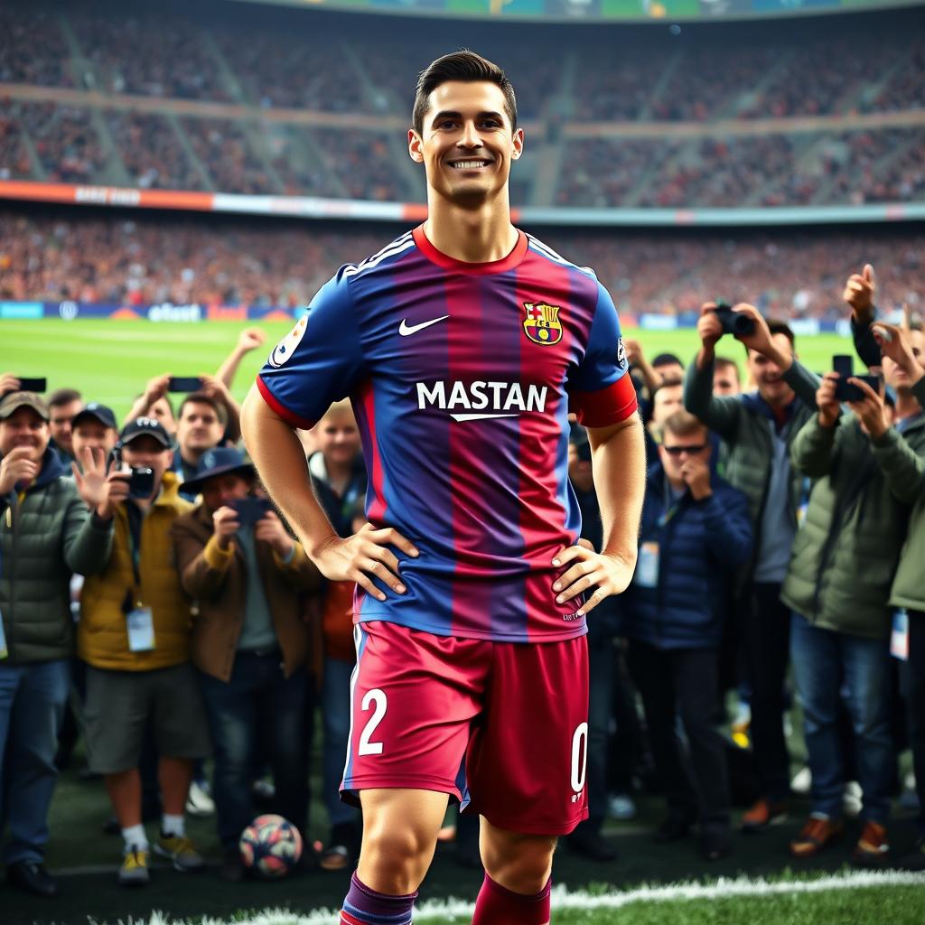 When Ronaldo Rocks Messis Kit!