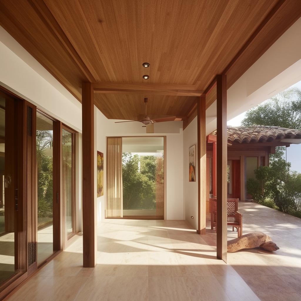 Contemporary Indian House with Spanish Flair