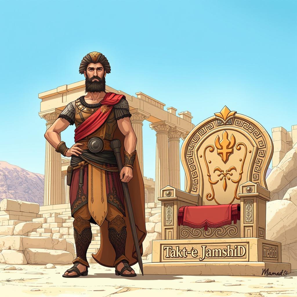 Ariobarzanes at Persepolis: A Timeless Encounter