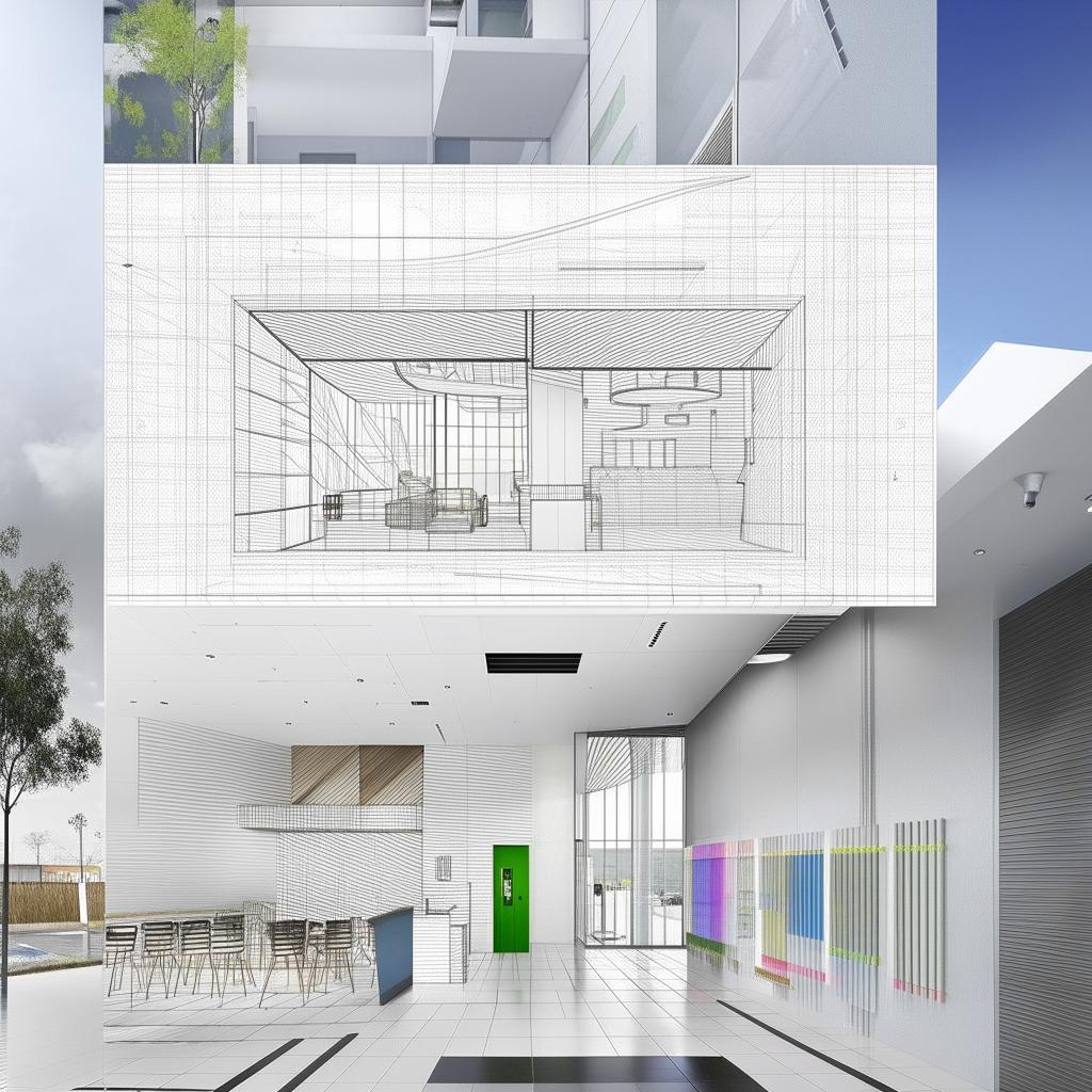 Explore an Exquisite Architectural Plan of a Bank