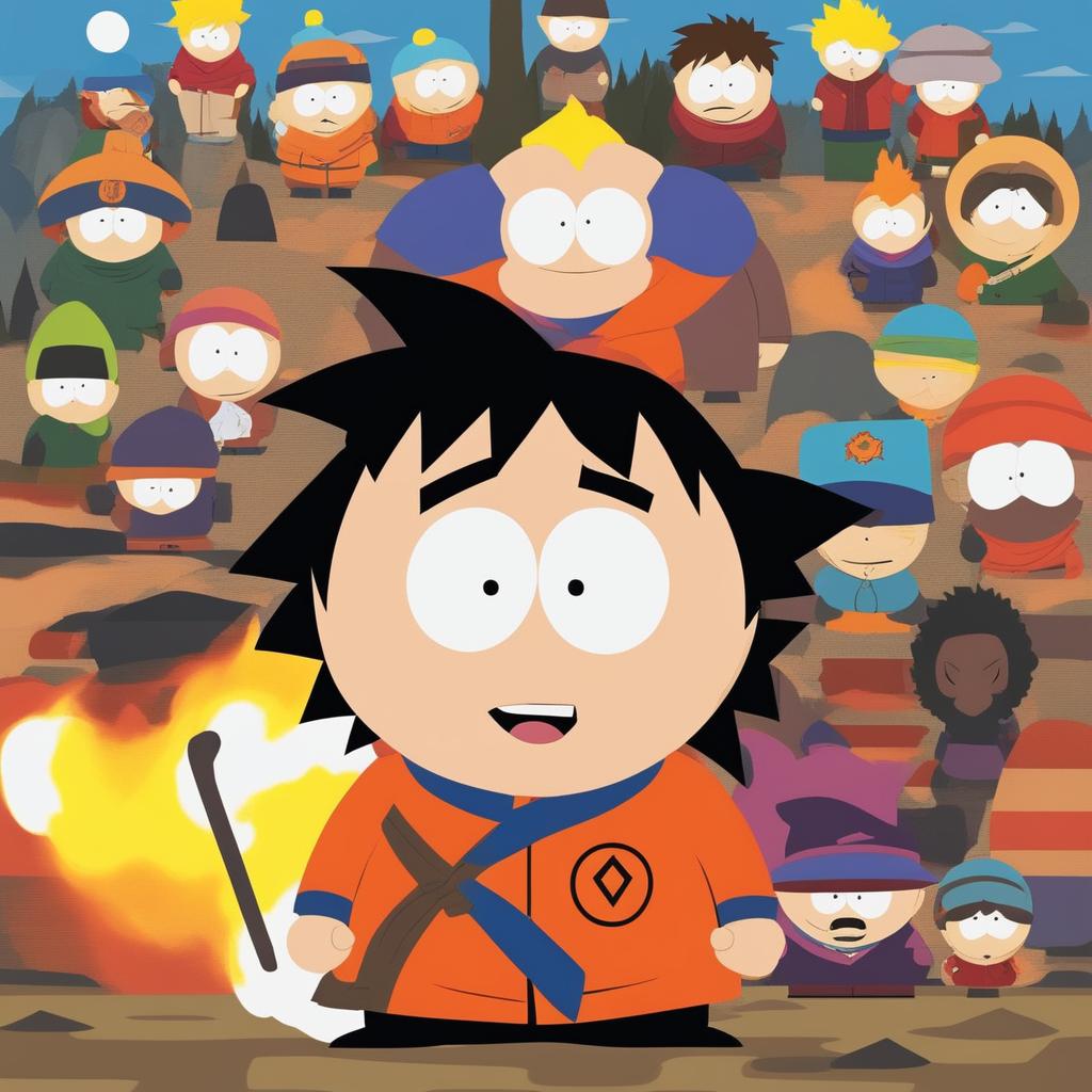 Goku Goes to South Park