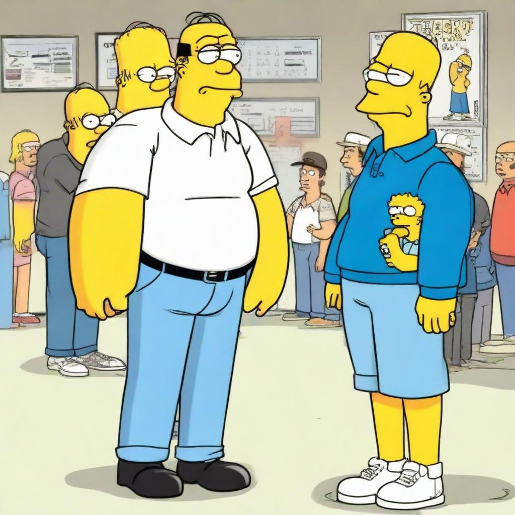 Chillin with Homer: An Unlikely Meet-and-Greet