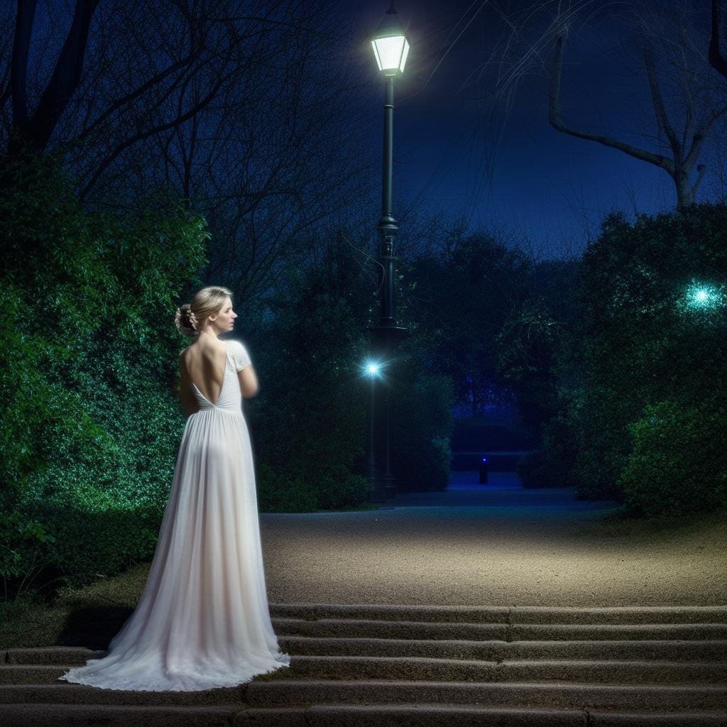 Enchanting Moonlit Stroll