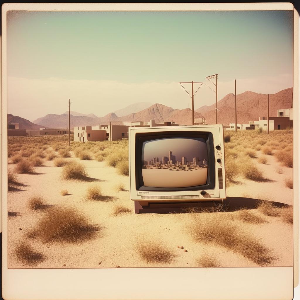 Desert Oasis: 80s Retro TV in the Desert