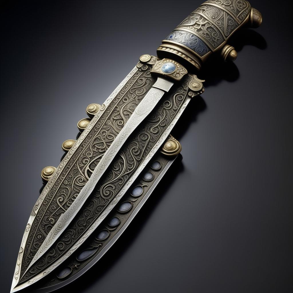 Unveil the Secrets of the Past: Ancient Intricately Designed Knife