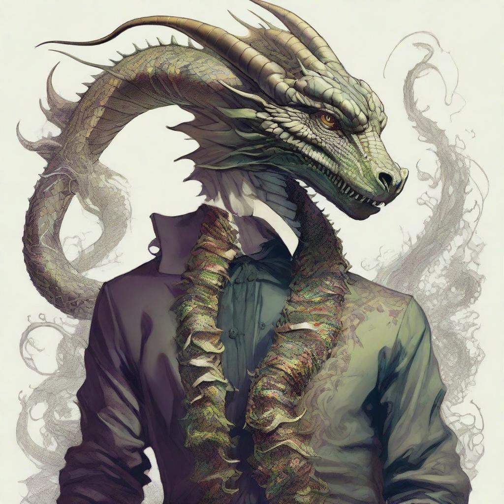 What Lies Within: A Mysterious Fusion of Serpent and Seraphim